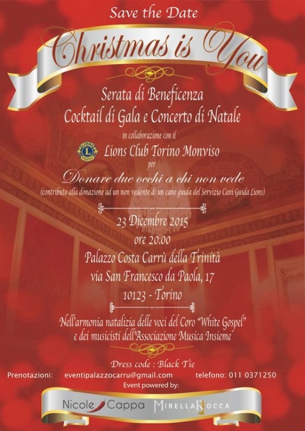 Serata di Beneficienza - Christmas is You