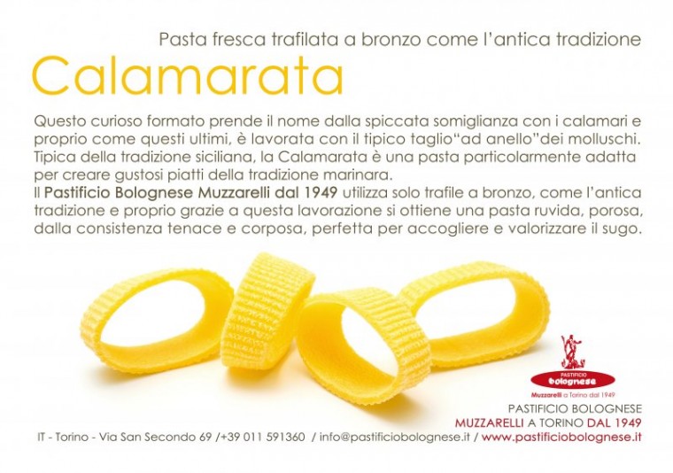 Calamara fresca come l'antica tradizione.