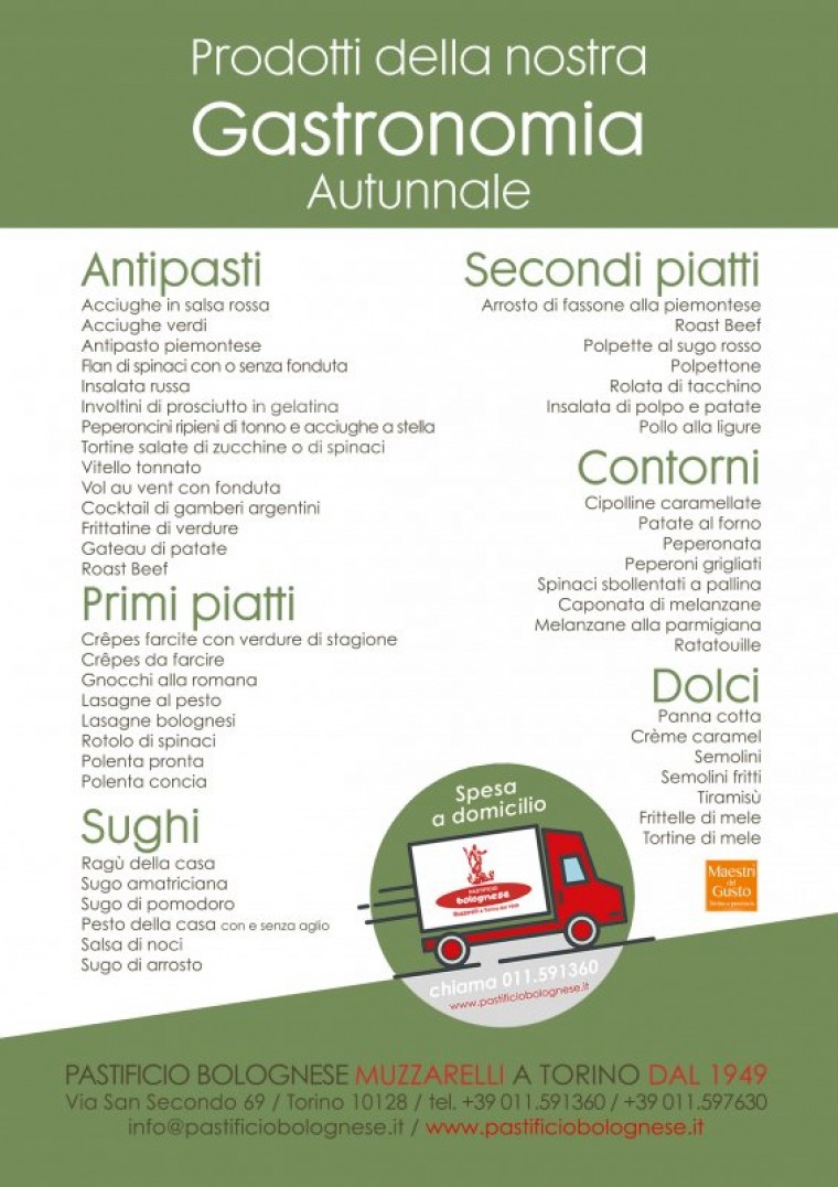 Gastronomia ottobre 2022