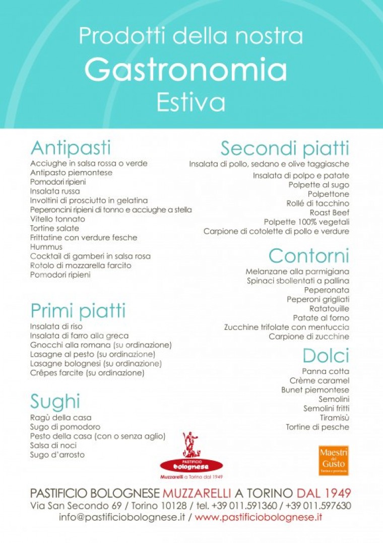 Gastronomia estiva