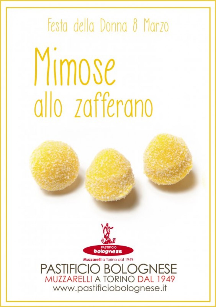 Mimose allo zafferano