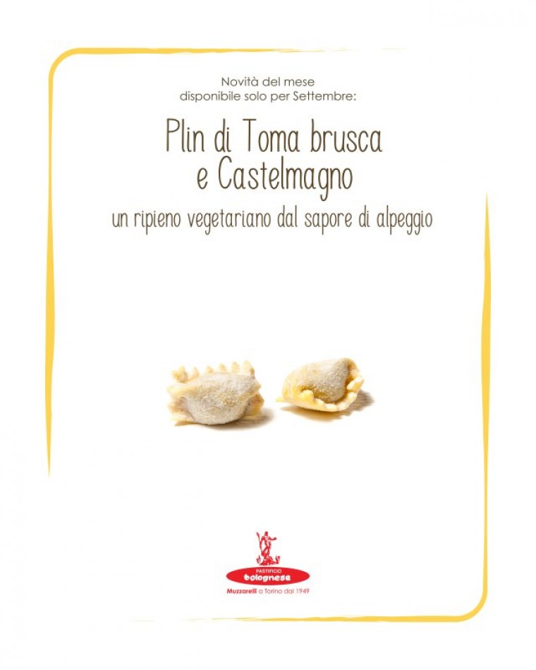 Novità del Mese: Plin di Toma Brusca e Castelmagno