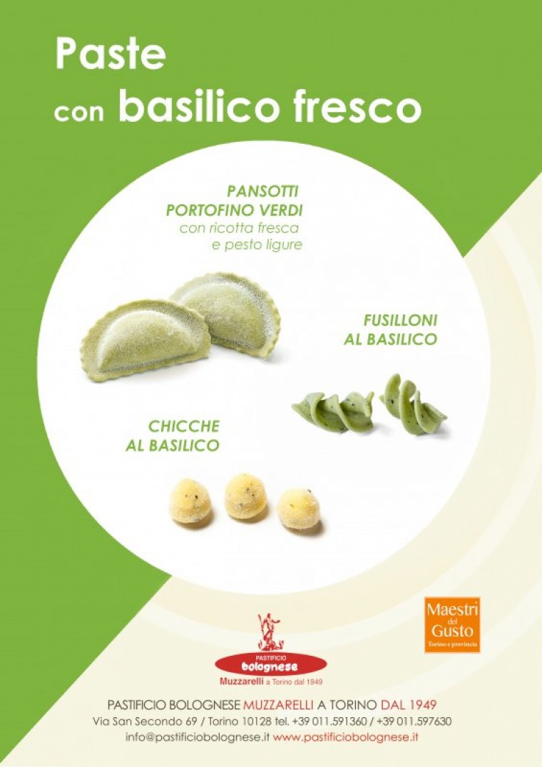 Paste con Basilico