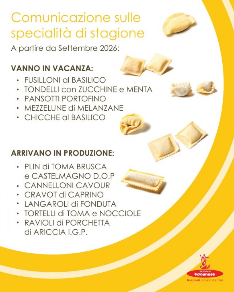 Cambio di stagione! Da Settembre vanno in vacanza....