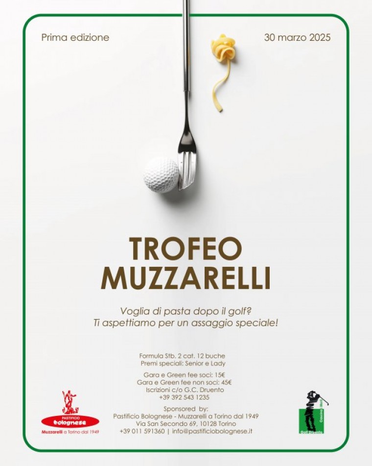 Trofeo Muzzarelli Golf Druneto