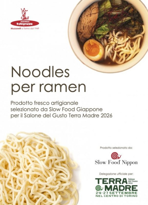 Ramen per noodles selezionati da Slow Food Giappone