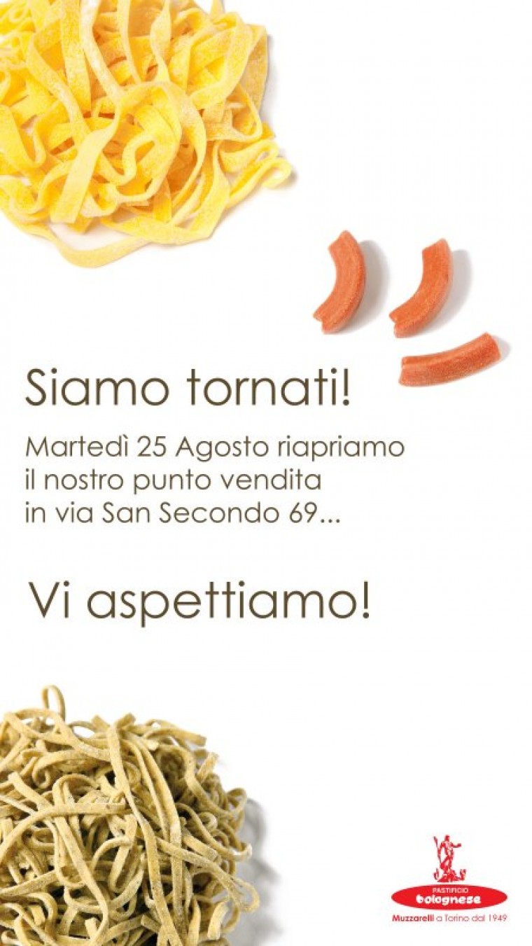 Siamo tornati! Il punto vendita riapre
