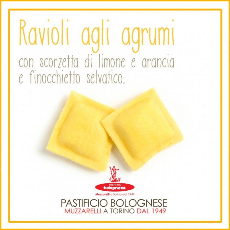 Ravioli agli agrumi