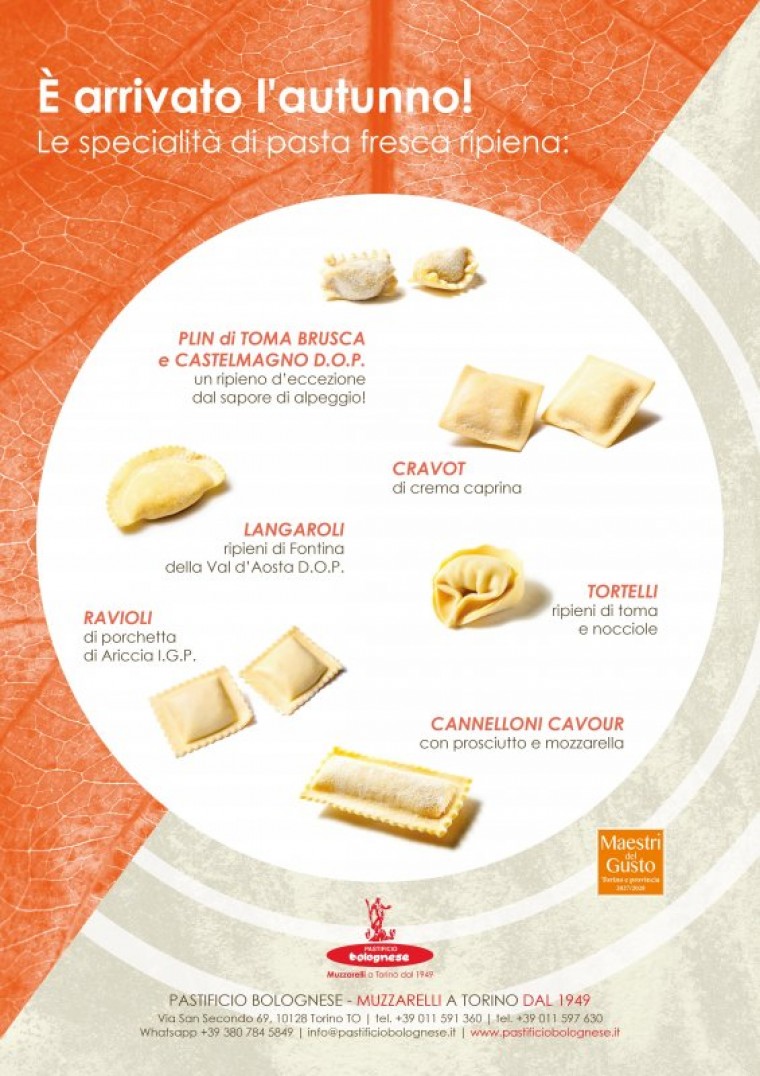 Le specialità autunnali di pasta fresca