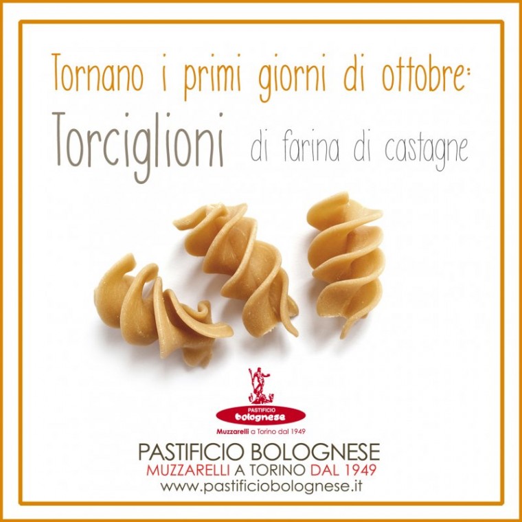 Torciglioni con farina di castagne