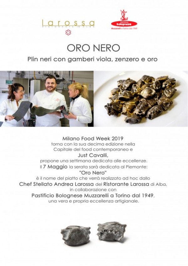 Milano Food Week 2019. Nell'esclusivo ristorante Just Cavalli, il 7 maggio serata dedicata al Piemonte con 