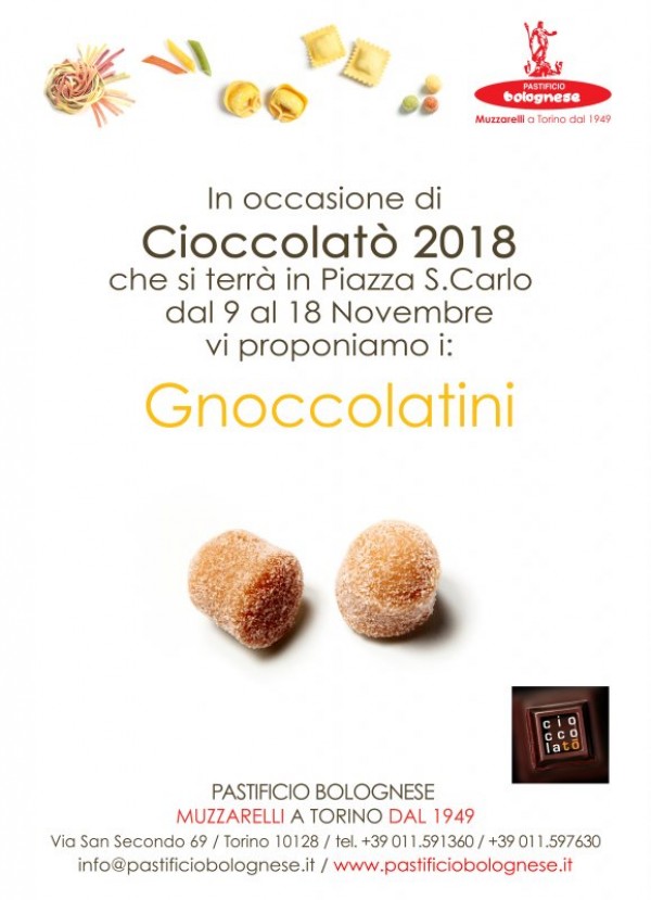 Cioccolatò 2018 - Gnoccolatini  